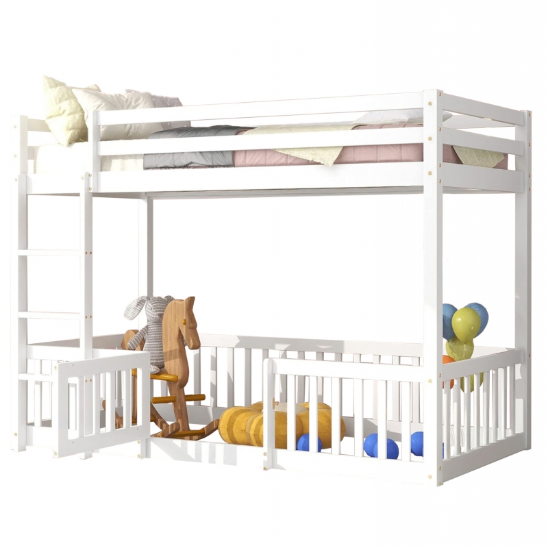 ΠΑΙΔΙΚΗ ΚΟΥΚΕΤΑ τ.MONTESSORI ΜΕ ΠΑΡΚΑΚΙ PLAYKID HM703.03 ΞΥΛΟ ΠΕΥΚΟΥ ΛΕΥΚΟ ΓΙΑ 190x90εκ ΠΑΙΔΙΚΗ ΚΟΥΚΕΤΑ τ.MONTESSORI ΜΕ ΠΑΡΚΑΚΙ PLAYKID HM703.03 ΞΥΛΟ ΠΕΥΚΟΥ ΛΕΥΚΟ ΓΙΑ 190x90εκ