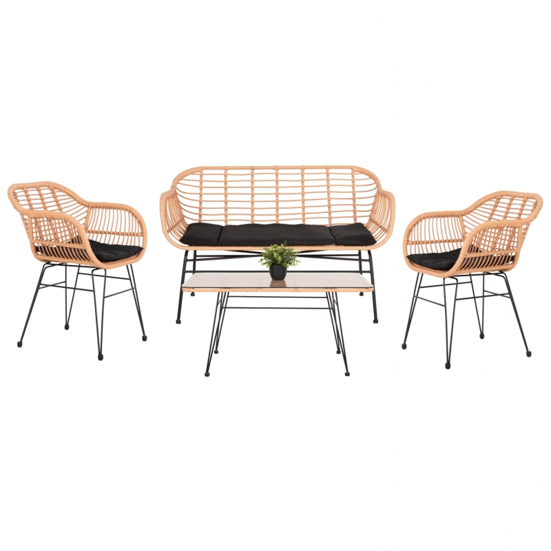 ΣΕΤ ΣΑΛΟΝΙ ΕΞΩΤΕΡΙΚΟΥ ΧΩΡΟΥ 4ΤΜΧ ALLEGRA HM21052 WICKER-ΜΕΤΑΛΛΟ ΣΕΤ ΣΑΛΟΝΙ ΕΞΩΤΕΡΙΚΟΥ ΧΩΡΟΥ 4ΤΜΧ ALLEGRA HM21052 WICKER-ΜΕΤΑΛΛΟ