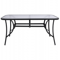 ΤΡΑΠΕΖΙ BRUNO 150X90Χ72Υεκ. ΜΕΤΑΛΛΙΚΟ ΜΑΥΡΟ ΜΕ ΓΥΑΛΙΝΗ ΕΠΙΦΑΝΕΙΑ HM5145.03 ΤΡΑΠΕΖΙ BRUNO 150X90Χ72Υεκ. ΜΕΤΑΛΛΙΚΟ ΜΑΥΡΟ ΜΕ ΓΥΑΛΙΝΗ ΕΠΙΦΑΝΕΙΑ HM5145.03