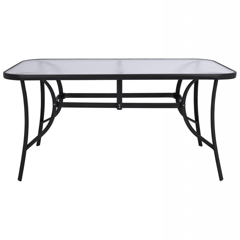 ΤΡΑΠΕΖΙ BRUNO 150X90Χ72Υεκ. ΜΕΤΑΛΛΙΚΟ ΜΑΥΡΟ ΜΕ ΓΥΑΛΙΝΗ ΕΠΙΦΑΝΕΙΑ HM5145.03 ΤΡΑΠΕΖΙ BRUNO 150X90Χ72Υεκ. ΜΕΤΑΛΛΙΚΟ ΜΑΥΡΟ ΜΕ ΓΥΑΛΙΝΗ ΕΠΙΦΑΝΕΙΑ HM5145.03