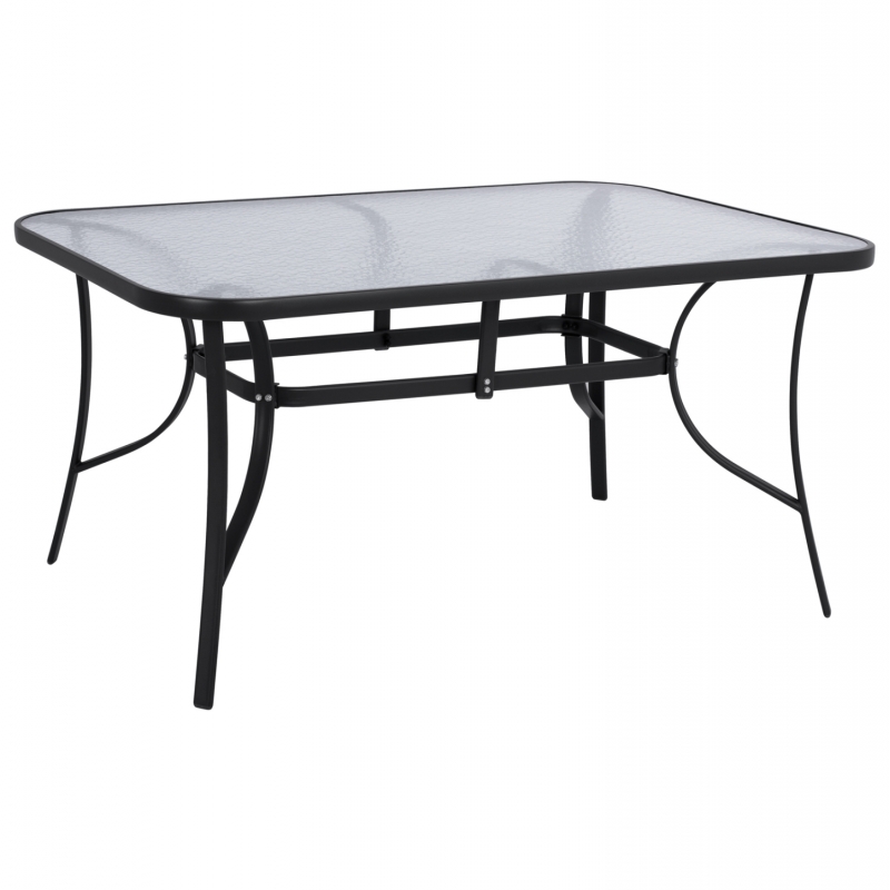 ΤΡΑΠΕΖΙ BRUNO 150X90Χ72Υεκ. ΜΕΤΑΛΛΙΚΟ ΜΑΥΡΟ ΜΕ ΓΥΑΛΙΝΗ ΕΠΙΦΑΝΕΙΑ HM5145.03 ΤΡΑΠΕΖΙ BRUNO 150X90Χ72Υεκ. ΜΕΤΑΛΛΙΚΟ ΜΑΥΡΟ ΜΕ ΓΥΑΛΙΝΗ ΕΠΙΦΑΝΕΙΑ HM5145.03