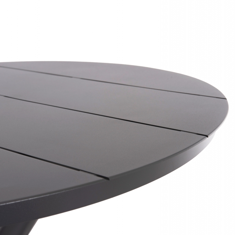 ΤΡΑΠΕΖΙ ΣΤΡΟΓΓΥΛΟ ΑΛΟΥΜΙΝΙΟΥ HIGER HM6289.01 ΓΚΡΙ Φ90x74Yεκ. ΤΡΑΠΕΖΙ ΣΤΡΟΓΓΥΛΟ ΑΛΟΥΜΙΝΙΟΥ HIGER HM6289.01 ΓΚΡΙ Φ90x74Yεκ.