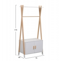 ΚΡΕΜΑΣΤΡΑ ΠΑΙΔΙΚH ΜΕ ΝΤΟΥΛΑΠΙ PASCHAL HM2495.03 ΜΕΛΑΜΙΝΗ-ΞΥΛΟ ΠΕΥΚΟΥ 76x44x170Υεκ ΚΡΕΜΑΣΤΡΑ ΠΑΙΔΙΚH ΜΕ ΝΤΟΥΛΑΠΙ PASCHAL HM2495.03 ΜΕΛΑΜΙΝΗ-ΞΥΛΟ ΠΕΥΚΟΥ 76x44x170Υεκ