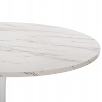 ΤΡΑΠΕΖΙ ΤΡΑΠΕΖΑΡΙΑΣ ROLLO HM9422.11 ΣΤΡΟΓΓΥΛΟ WHITE MARBLE Φ120x74Yεκ. ΤΡΑΠΕΖΙ ΤΡΑΠΕΖΑΡΙΑΣ ROLLO HM9422.11 ΣΤΡΟΓΓΥΛΟ WHITE MARBLE Φ120x74Yεκ.