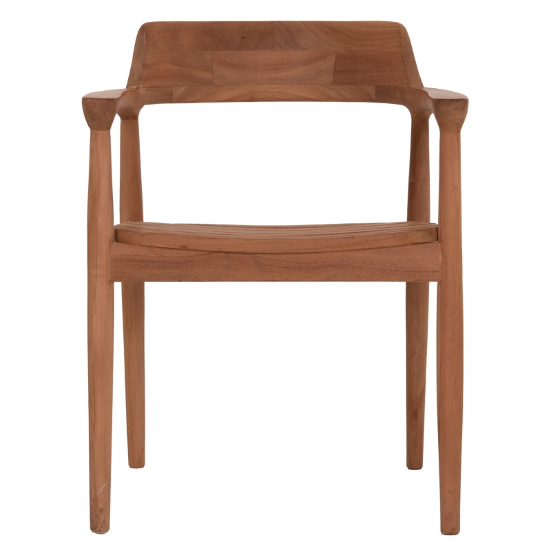 ΠΟΛΥΘΡΟΝΑ ΕΞΩΤΕΡΙΚΟΥ ΧΩΡΟΥ FREM HM18107 ΞΥΛΟ TEAK-ΦΥΣΙΚΟ ΧΡΩΜΑ 59x54.5x76Υεκ.