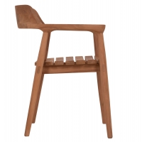 ΠΟΛΥΘΡΟΝΑ ΕΞΩΤΕΡΙΚΟΥ ΧΩΡΟΥ FREM HM18107 ΞΥΛΟ TEAK-ΦΥΣΙΚΟ ΧΡΩΜΑ 59x54.5x76Υεκ.