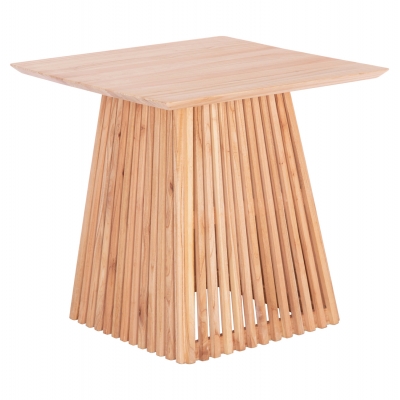 ΤΡΑΠΕΖΙ ΤΡΑΠΕΖΑΡΙΑΣ ΤΕΤΡΑΓΩΝΟ FRANTZ HM9458.01 ΜΑΣΙΦ MINDI ΞΥΛΟ 80,5x80,5x78,5Yεκ.