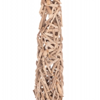 ΔΙΑΚΟΣΜΗΤΙΚΟ ΦΩΤΙΣΤΙΚΟ ΔΑΠΕΔΟΥ ALTAR HM4429 DRIFTWOOD--ΛΕΥΚΟ PVC Φ45x153Υεκ.