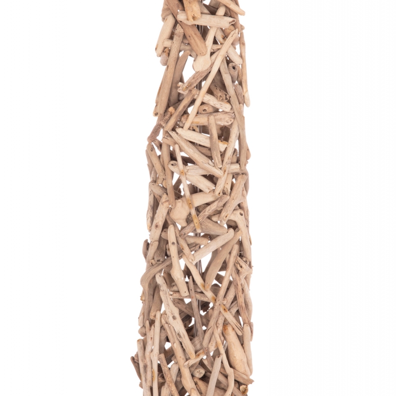 ΔΙΑΚΟΣΜΗΤΙΚΟ ΦΩΤΙΣΤΙΚΟ ΔΑΠΕΔΟΥ ALTAR HM4429 DRIFTWOOD--ΛΕΥΚΟ PVC Φ45x153Υεκ.