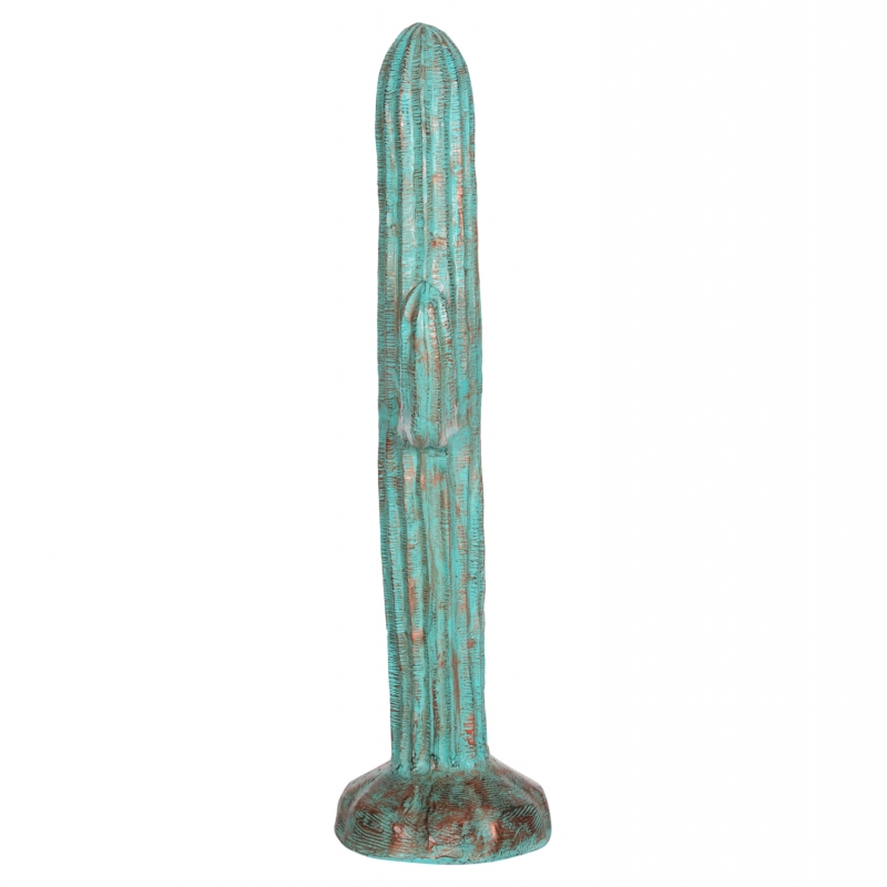 ΔΙΑΚΟΣΜΗΤΙΚΟΣ ΚΑΚΤΟΣ ΔΑΠΕΔΟΥ CACTUS HM4386.03L ΓΥΨΟΣ ΣΕ ΤΙΡΚΟΥΑΖ 63x37x150Υεκ.