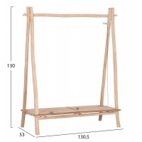 ΕΠΙΠΛΟ ΕΙΣΟΔΟΥ PERL HM9911 ΚΛΑΔΙΑ ΞΥΛΟΥ TEAK-ΦΥΣΙΚΟ 130,5x53x130Υεκ. ΕΠΙΠΛΟ ΕΙΣΟΔΟΥ PERL HM9911 ΚΛΑΔΙΑ ΞΥΛΟΥ TEAK-ΦΥΣΙΚΟ 130,5x53x130Υεκ.
