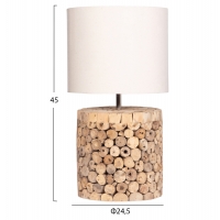 ΕΠΙΤΡΑΠΕΖΙΟ ΚΥΛΙΝΔΡΙΚΟ ΦΩΤΙΣΤΙΚΟ TWIGGY HM4427 DRIFTWOOD & ΜΠΕΖ ΚΑΠΕΛΟ Φ24.5x45Υεκ. ΕΠΙΤΡΑΠΕΖΙΟ ΚΥΛΙΝΔΡΙΚΟ ΦΩΤΙΣΤΙΚΟ TWIGGY HM4427 DRIFTWOOD & ΜΠΕΖ ΚΑΠΕΛΟ Φ24.5x45Υεκ.