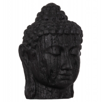 ΔΙΑΚΟΣΜΗΤΙΚΟ ΔΑΠΕΔΟΥ XXL ΚΕΦΑΛΙ ΒΟΥΔΑ HM4385.01 ΓΥΨΟΣ ΣΕ ΜΑΥΡΟ 90x90x100Υεκ.