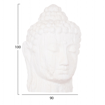 ΔΙΑΚΟΣΜΗΤΙΚΟ ΔΑΠΕΔΟΥ XXL ΚΕΦΑΛΙ ΒΟΥΔΑ HM4385.02 ΓΥΨΟΣ ΣΕ ΛΕΥΚΟ 90x90x100Υεκ. ΔΙΑΚΟΣΜΗΤΙΚΟ ΔΑΠΕΔΟΥ XXL ΚΕΦΑΛΙ ΒΟΥΔΑ HM4385.02 ΓΥΨΟΣ ΣΕ ΛΕΥΚΟ 90x90x100Υεκ.