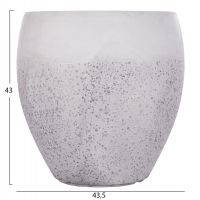 ΣΕΤ 3ΤΜΧ ΓΛΑΣΤΡΕΣ ΣΕΙΡΑ GARDENER HM4718 FIBERCLAY ΛΕΥΚΟ Φ55x54Υεκ ΣΕΤ 3ΤΜΧ ΓΛΑΣΤΡΕΣ ΣΕΙΡΑ GARDENER HM4718 FIBERCLAY ΛΕΥΚΟ Φ55x54Υεκ