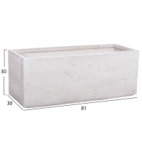 ΣΕΤ 3ΤΜΧ ΓΛΑΣΤΡΕΣ ΟΡΘΟΓΩΝΙΕΣ GARDENER HM4723 FIBERCLAY ΓΚΡΙ CEMENT 81x30x30Υεκ. ΣΕΤ 3ΤΜΧ ΓΛΑΣΤΡΕΣ ΟΡΘΟΓΩΝΙΕΣ GARDENER HM4723 FIBERCLAY ΓΚΡΙ CEMENT 81x30x30Υεκ.