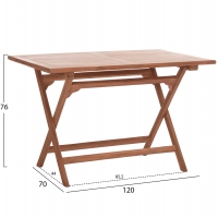 ΤΡΑΠΕΖΙ ΠΤΥΣΣΟΜΕΝΟ ΟΡΘΟΓΩΝΙΟ ERIS HM18117 ΞΥΛΟ TEAK--ΦΥΣΙΚΟ 120x70x76Υεκ. ΤΡΑΠΕΖΙ ΠΤΥΣΣΟΜΕΝΟ ΟΡΘΟΓΩΝΙΟ ERIS HM18117 ΞΥΛΟ TEAK--ΦΥΣΙΚΟ 120x70x76Υεκ.