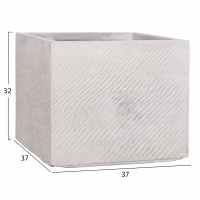 ΣΕΤ 4ΤΜΧ ΓΛΑΣΤΡΕΣ ΤΕΤΡΑΓΩΝΕΣ GARDENER HM4730 FIBERCLAY ΓΚΡΙ CEMENT 37x37x32Υεκ. ΣΕΤ 4ΤΜΧ ΓΛΑΣΤΡΕΣ ΤΕΤΡΑΓΩΝΕΣ GARDENER HM4730 FIBERCLAY ΓΚΡΙ CEMENT 37x37x32Υεκ.