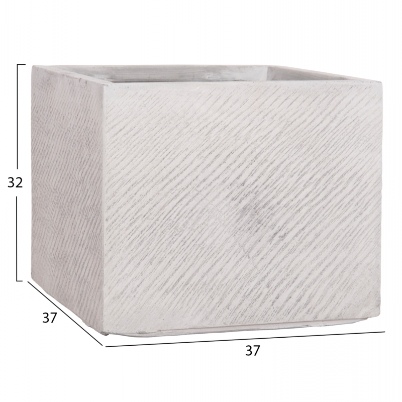 ΣΕΤ 4ΤΜΧ ΓΛΑΣΤΡΕΣ ΤΕΤΡΑΓΩΝΕΣ GARDENER HM4730 FIBERCLAY ΓΚΡΙ CEMENT 37x37x32Υεκ. ΣΕΤ 4ΤΜΧ ΓΛΑΣΤΡΕΣ ΤΕΤΡΑΓΩΝΕΣ GARDENER HM4730 FIBERCLAY ΓΚΡΙ CEMENT 37x37x32Υεκ.