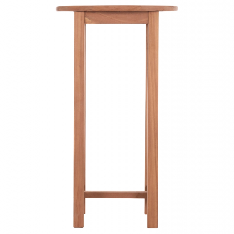 ΤΡΑΠΕΖΙ/ΣΤΑΝΤ ΜΠΑΡ ΣΤΡΟΓΓΥΛΟ PRESSCOT HM18114 ΞΥΛΟ TEAK--ΦΥΣΙΚΟ Φ60x105Υεκ. ΤΡΑΠΕΖΙ/ΣΤΑΝΤ ΜΠΑΡ ΣΤΡΟΓΓΥΛΟ PRESSCOT HM18114 ΞΥΛΟ TEAK--ΦΥΣΙΚΟ Φ60x105Υεκ.