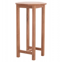 ΤΡΑΠΕΖΙ/ΣΤΑΝΤ ΜΠΑΡ ΣΤΡΟΓΓΥΛΟ PRESSCOT HM18114 ΞΥΛΟ TEAK--ΦΥΣΙΚΟ Φ60x105Υεκ. ΤΡΑΠΕΖΙ/ΣΤΑΝΤ ΜΠΑΡ ΣΤΡΟΓΓΥΛΟ PRESSCOT HM18114 ΞΥΛΟ TEAK--ΦΥΣΙΚΟ Φ60x105Υεκ.