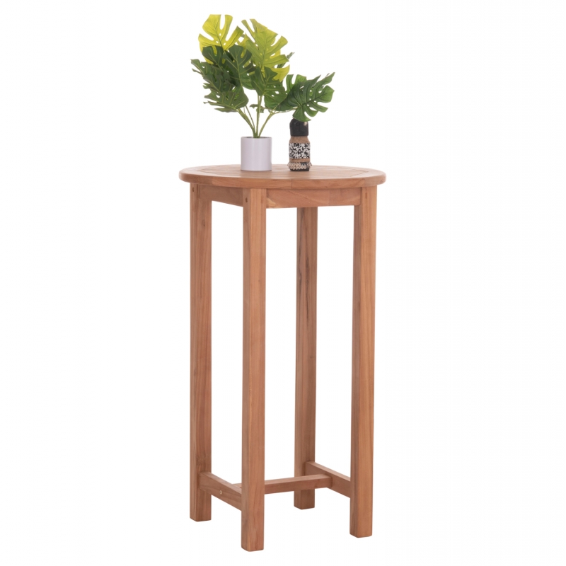 ΤΡΑΠΕΖΙ/ΣΤΑΝΤ ΜΠΑΡ ΣΤΡΟΓΓΥΛΟ PRESSCOT HM18114 ΞΥΛΟ TEAK--ΦΥΣΙΚΟ Φ60x105Υεκ. ΤΡΑΠΕΖΙ/ΣΤΑΝΤ ΜΠΑΡ ΣΤΡΟΓΓΥΛΟ PRESSCOT HM18114 ΞΥΛΟ TEAK--ΦΥΣΙΚΟ Φ60x105Υεκ.