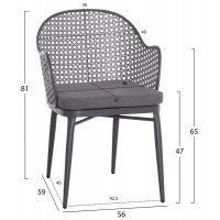 ΣΕΤ LOUNGE 3TMX ΕΞ.ΧΩΡΟΥ OREGO HM21107.01 ΑΛΟΥΜΙΝΙΟ & ΜΕΤΑΛΛΟ ΣΕ ΣΚΟΥΡΟ ΓΚΡΙ ΣΕΤ LOUNGE 3TMX ΕΞ.ΧΩΡΟΥ OREGO HM21107.01 ΑΛΟΥΜΙΝΙΟ & ΜΕΤΑΛΛΟ ΣΕ ΣΚΟΥΡΟ ΓΚΡΙ