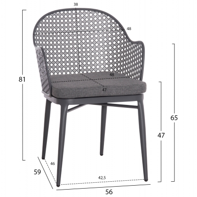ΣΕΤ LOUNGE 3TMX ΕΞ.ΧΩΡΟΥ OREGO HM21107.01 ΑΛΟΥΜΙΝΙΟ & ΜΕΤΑΛΛΟ ΣΕ ΣΚΟΥΡΟ ΓΚΡΙ ΣΕΤ LOUNGE 3TMX ΕΞ.ΧΩΡΟΥ OREGO HM21107.01 ΑΛΟΥΜΙΝΙΟ & ΜΕΤΑΛΛΟ ΣΕ ΣΚΟΥΡΟ ΓΚΡΙ