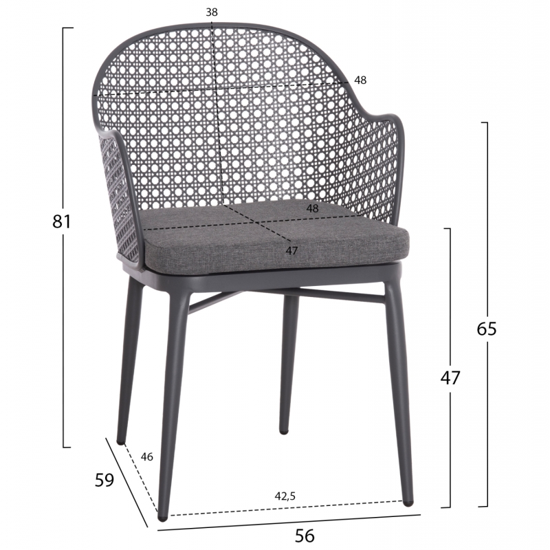 ΣΕΤ LOUNGE 3TMX ΕΞ.ΧΩΡΟΥ OREGO HM21107.01 ΑΛΟΥΜΙΝΙΟ & ΜΕΤΑΛΛΟ ΣΕ ΣΚΟΥΡΟ ΓΚΡΙ ΣΕΤ LOUNGE 3TMX ΕΞ.ΧΩΡΟΥ OREGO HM21107.01 ΑΛΟΥΜΙΝΙΟ & ΜΕΤΑΛΛΟ ΣΕ ΣΚΟΥΡΟ ΓΚΡΙ