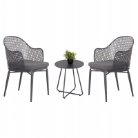 ΣΕΤ LOUNGE 3TMX ΕΞ.ΧΩΡΟΥ OREGO HM21107.01 ΑΛΟΥΜΙΝΙΟ & ΜΕΤΑΛΛΟ ΣΕ ΣΚΟΥΡΟ ΓΚΡΙ ΣΕΤ LOUNGE 3TMX ΕΞ.ΧΩΡΟΥ OREGO HM21107.01 ΑΛΟΥΜΙΝΙΟ & ΜΕΤΑΛΛΟ ΣΕ ΣΚΟΥΡΟ ΓΚΡΙ