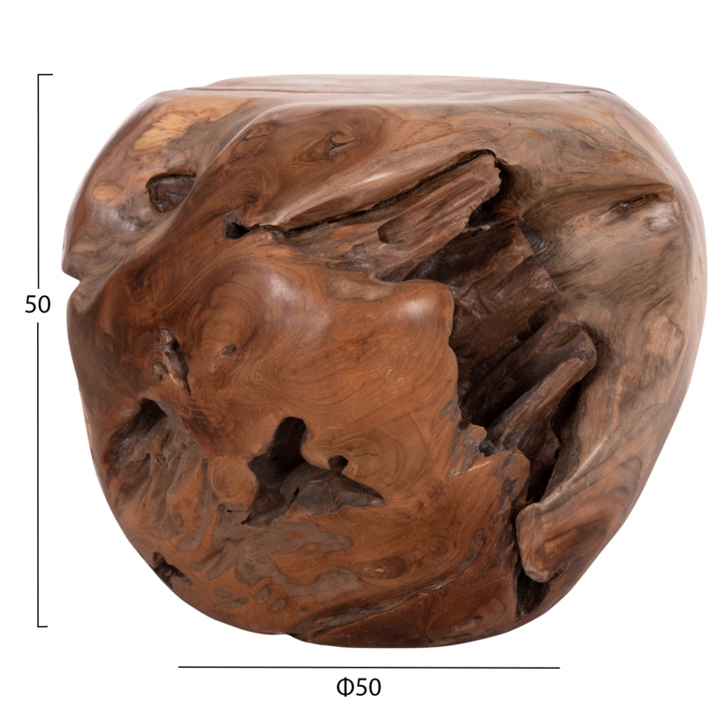 ΒΟΗΘΗΤΙΚΟ ΤΡΑΠΕΖΙ LOGGY HM18295 ΞΥΛΟ TEAK--ΦΥΣΙΚΟ 50x50x50Υεκ. ΒΟΗΘΗΤΙΚΟ ΤΡΑΠΕΖΙ LOGGY HM18295 ΞΥΛΟ TEAK--ΦΥΣΙΚΟ 50x50x50Υεκ.