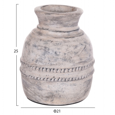 ΔΙΑΚΟΣΜΗΤΙΚΟ ΕΠΙΤΡΑΠΕΖΙΟ ΒΑΖΟ VERMO HM4393 ΤΕΡΑΚΟΤΑ ΣΕ ΑΝΟΙΧΤΟ ΓΚΡΙ Φ21x25Υεκ. ΔΙΑΚΟΣΜΗΤΙΚΟ ΕΠΙΤΡΑΠΕΖΙΟ ΒΑΖΟ VERMO HM4393 ΤΕΡΑΚΟΤΑ ΣΕ ΑΝΟΙΧΤΟ ΓΚΡΙ Φ21x25Υεκ.