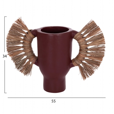 ΕΠΙΤΡΑΠΕΖΙΟ ΔΙΑΚΟΣΜΗΤΙΚΟ ΒΑΖΟ ALICA HM4668.06S ΒΥΣΣΙΝΙ ΤΕΡΑΚΟΤΑ & GRASS--55x19x34Υεκ ΕΠΙΤΡΑΠΕΖΙΟ ΔΙΑΚΟΣΜΗΤΙΚΟ ΒΑΖΟ ALICA HM4668.06S ΒΥΣΣΙΝΙ ΤΕΡΑΚΟΤΑ & GRASS--55x19x34Υεκ