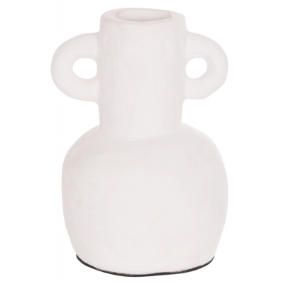 ΔΙΑΚΟΣΜΗΤΙΚΟ ΒΑΖΟ ΣΕΙΡΑ CLAYVON HM4406 ΤΕΡΑΚΟΤΑ ΣΕ ΛΕΥΚΟ Φ14x20Υεκ.