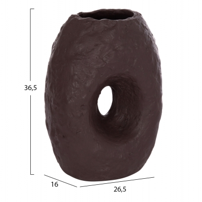 ΕΠΙΤΡΑΠΕΖΙΟ ΔΙΑΚΟΣΜΗΤΙΚΟ ΒΑΖΟ NAMENTIS HM4673.07L ΣΟΚΟΛΑΤΙ ΤΕΡΑΚΟΤΑ--26.5x16x36.5Υεκ ΕΠΙΤΡΑΠΕΖΙΟ ΔΙΑΚΟΣΜΗΤΙΚΟ ΒΑΖΟ NAMENTIS HM4673.07L ΣΟΚΟΛΑΤΙ ΤΕΡΑΚΟΤΑ--26.5x16x36.5Υεκ