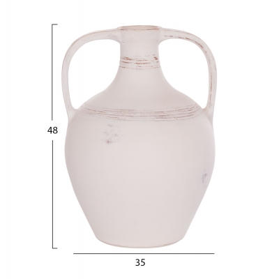 ΔΙΑΚΟΣΜΗΤΙΚΟΣ ΑΜΦΟΡΕΑΣ FEAX HM4676.02S ΛΕΥΚΗ ΤΕΡΑΚΟΤΑ--35x35x48Υεκ. ΔΙΑΚΟΣΜΗΤΙΚΟΣ ΑΜΦΟΡΕΑΣ FEAX HM4676.02S ΛΕΥΚΗ ΤΕΡΑΚΟΤΑ--35x35x48Υεκ.