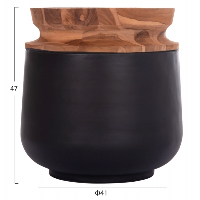 ΔΙΑΚΟΣΜΗΤΙΚΟ ΒΑΖΟ ΔΑΠΕΔΟΥ LINTER HM4662.01L FIBER CEMENT ΜΑΥΡΟ--ΞΥΛΟ ΤΕΑΚ Φ41x47Υεκ. ΔΙΑΚΟΣΜΗΤΙΚΟ ΒΑΖΟ ΔΑΠΕΔΟΥ LINTER HM4662.01L FIBER CEMENT ΜΑΥΡΟ--ΞΥΛΟ ΤΕΑΚ Φ41x47Υεκ.