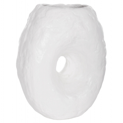 ΕΠΙΤΡΑΠΕΖΙΟ ΔΙΑΚΟΣΜΗΤΙΚΟ ΒΑΖΟ NAMENTIS HM4673.02S ΛΕΥΚΗ ΤΕΡΑΚΟΤΑ--22x13x28Υεκ