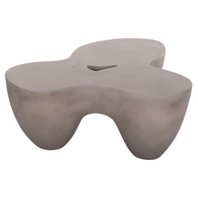 ΤΡΑΠΕΖΙ ΣΑΛΟΝΙΟΥ SALLEN HM18161.03 FIBER CEMENT ΣΕ ΓΚΡΙ--108x94x38,5Υεκ.