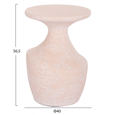 ΤΡΑΠΕΖΙ ΒΟΗΘΗΤΙΚΟ REBON HM18156.04L FIBER CEMENT ΣΕ ΣΟΜΟΝ--Φ40x56.5Υεκ.