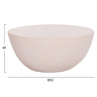 ΤΡΑΠΕΖΙ ΣΑΛΟΝΙΟΥ ΣΤΡΟΓΓΥΛΟ ALLAN HM18162.02 FIBER CEMENT ΣΕ ΑΝΟΙΧΤΟ ΜΠΕΖ--Φ92x49Υεκ. ΤΡΑΠΕΖΙ ΣΑΛΟΝΙΟΥ ΣΤΡΟΓΓΥΛΟ ALLAN HM18162.02 FIBER CEMENT ΣΕ ΑΝΟΙΧΤΟ ΜΠΕΖ--Φ92x49Υεκ.