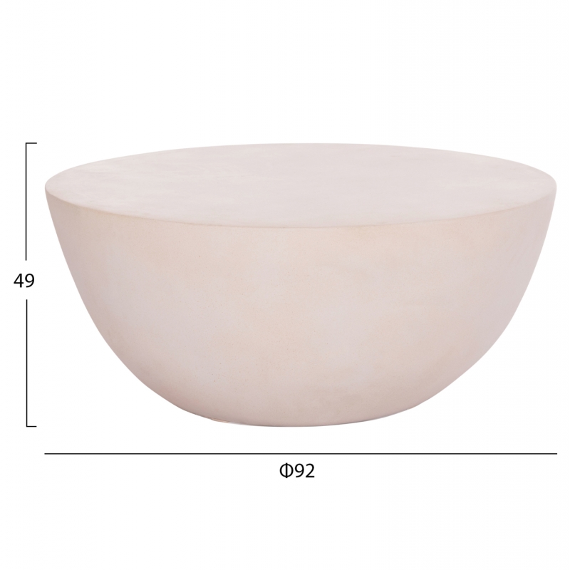 ΤΡΑΠΕΖΙ ΣΑΛΟΝΙΟΥ ΣΤΡΟΓΓΥΛΟ ALLAN HM18162.02 FIBER CEMENT ΣΕ ΑΝΟΙΧΤΟ ΜΠΕΖ--Φ92x49Υεκ. ΤΡΑΠΕΖΙ ΣΑΛΟΝΙΟΥ ΣΤΡΟΓΓΥΛΟ ALLAN HM18162.02 FIBER CEMENT ΣΕ ΑΝΟΙΧΤΟ ΜΠΕΖ--Φ92x49Υεκ.