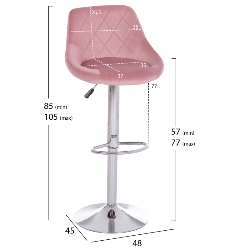 ΣΚΑΜΠΟ ΜΠΑΡ ROSE HM204.42 ΜΕ ΑΜΟΡΤΙΣΕΡ ΧΡΩΜΙΟΥ & ΣΑΠΙΟ ΜΗΛΟ ΒΕΛΟΥΔΟ 48x45x105Υεκ. ΣΚΑΜΠΟ ΜΠΑΡ ROSE HM204.42 ΜΕ ΑΜΟΡΤΙΣΕΡ ΧΡΩΜΙΟΥ & ΣΑΠΙΟ ΜΗΛΟ ΒΕΛΟΥΔΟ 48x45x105Υεκ.
