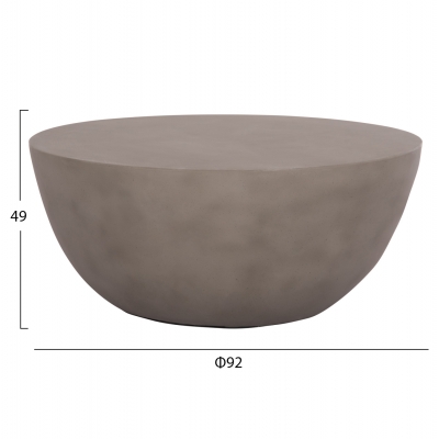 ΤΡΑΠΕΖΙ ΣΑΛΟΝΙΟΥ ΣΤΡΟΓΓΥΛΟ ALLAN HM18162.03 FIBER CEMENT ΣΕ ΓΚΡΙ--Φ92x49Υεκ. ΤΡΑΠΕΖΙ ΣΑΛΟΝΙΟΥ ΣΤΡΟΓΓΥΛΟ ALLAN HM18162.03 FIBER CEMENT ΣΕ ΓΚΡΙ--Φ92x49Υεκ.