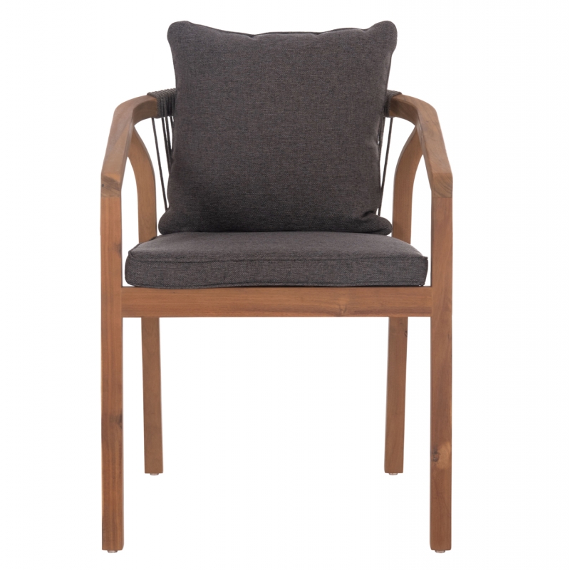 ΠΟΛΥΘΡΟΝΑ CONTREL HM6244.02 ΞΥΛΟ ΑΚΑΚΙΑΣ ΦΥΣΙΚΟ-ΣΧΟΙΝΙ & ΜΑΞΙΛΑΡΙΑ ΓΚΡΙ 58x60x74Υεκ.