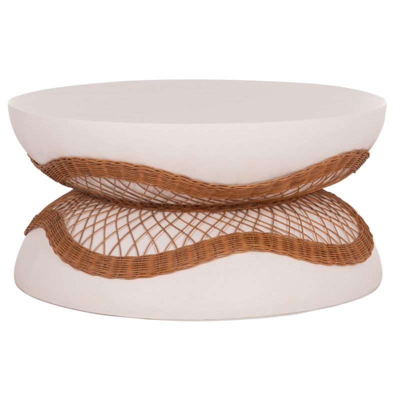 ΤΡΑΠΕΖΙ ΣΑΛΟΝΙΟΥ ANNA HM18157.02 FIBER CEMENT ΛΕΥΚΟ-ΦΥΣΙΚΟ RATTAN--Φ92x44.5Υεκ ΤΡΑΠΕΖΙ ΣΑΛΟΝΙΟΥ ANNA HM18157.02 FIBER CEMENT ΛΕΥΚΟ-ΦΥΣΙΚΟ RATTAN--Φ92x44.5Υεκ