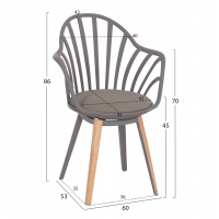 ΣΕΤ ΤΡΑΠΕΖΑΡΙΑΣ 5ΤΜΧ ANAIS HM21176 MDF TOP ΣΕ ΓΚΡΙ--P.P. & PU ΣΕ ΓΚΡΙ ΣΕΤ ΤΡΑΠΕΖΑΡΙΑΣ 5ΤΜΧ ANAIS HM21176 MDF TOP ΣΕ ΓΚΡΙ--P.P. & PU ΣΕ ΓΚΡΙ