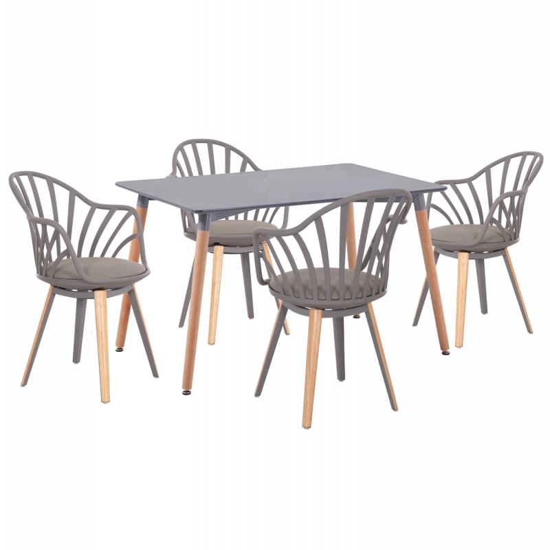 ΣΕΤ ΤΡΑΠΕΖΑΡΙΑΣ 5ΤΜΧ ANAIS HM21176 MDF TOP ΣΕ ΓΚΡΙ--P.P. & PU ΣΕ ΓΚΡΙ ΣΕΤ ΤΡΑΠΕΖΑΡΙΑΣ 5ΤΜΧ ANAIS HM21176 MDF TOP ΣΕ ΓΚΡΙ--P.P. & PU ΣΕ ΓΚΡΙ