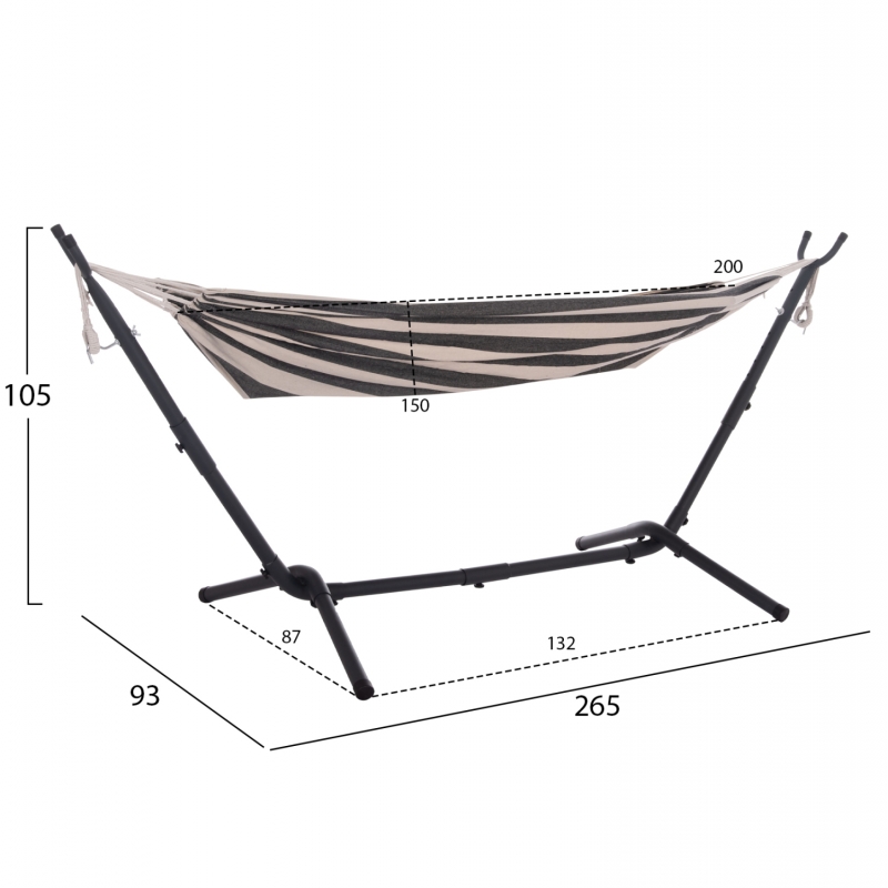ΑΙΩΡΑ CRAVE HM6304.03 ΑΝΘΡΑΚΙ ΜΕΤΑΛ. ΣΚΕΛΕΤΟΣ--ΜΠΛΕ ΠΑΝΙ ΜΕ ΛΕΥΚΗ ΡΙΓΑ 265x93x105Υεκ ΑΙΩΡΑ CRAVE HM6304.03 ΑΝΘΡΑΚΙ ΜΕΤΑΛ. ΣΚΕΛΕΤΟΣ--ΜΠΛΕ ΠΑΝΙ ΜΕ ΛΕΥΚΗ ΡΙΓΑ 265x93x105Υεκ