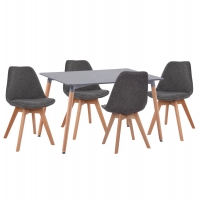 ΣΕΤ ΤΡΑΠΕΖΑΡΙΑΣ 5ΤΜΧ VEGAS HM21177 MDF TOP ΣΕ ΓΚΡΙ--ΥΦΑΣΜΑ ΣΕ ΓΚΡΙ ΣΕΤ ΤΡΑΠΕΖΑΡΙΑΣ 5ΤΜΧ VEGAS HM21177 MDF TOP ΣΕ ΓΚΡΙ--ΥΦΑΣΜΑ ΣΕ ΓΚΡΙ